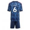 Maglie da calcio Arsenal Gabriel Magalhaes #6 Seconda Maglia Bambino 2025-26 Manica Corta + Pantaloni corti) Maglie da calcio Arsenal Gabriel Magalhaes #6 Seconda Maglia Bambino 2025-26 Manica Corta + Pantaloni corti)